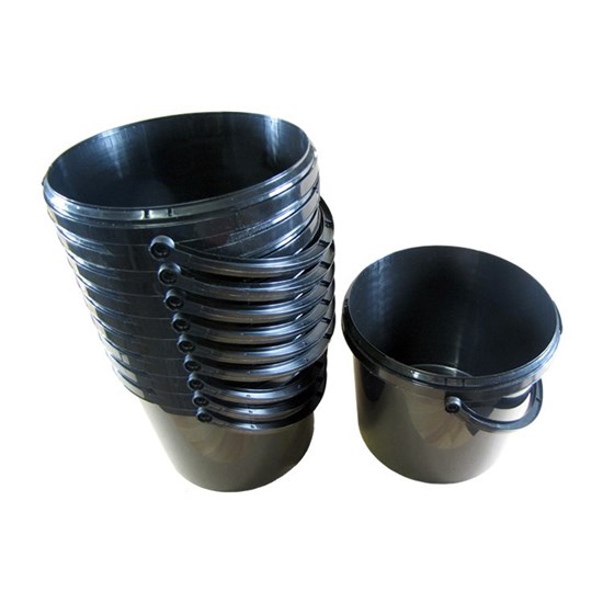 Picture of 5L Black Buckets (pack of 10)