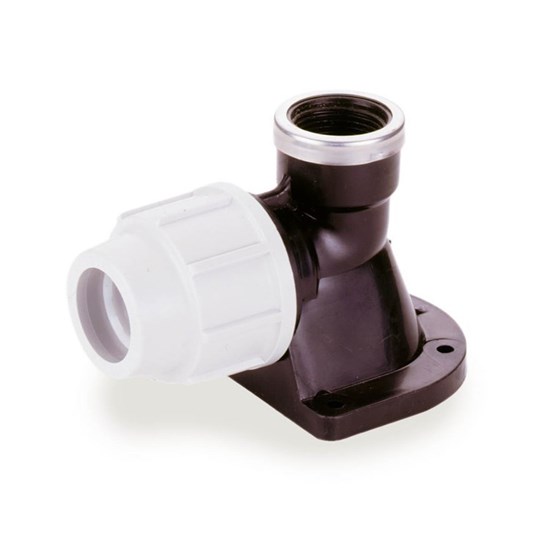 Picture of Plasson 7750 Wall Plate Elbow (Plastic)