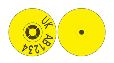 Picture of Scotland Pig Combi 3000® Button | Layout 2