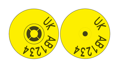 Picture of Scotland Pig Combi 3000® Button | Layout 3