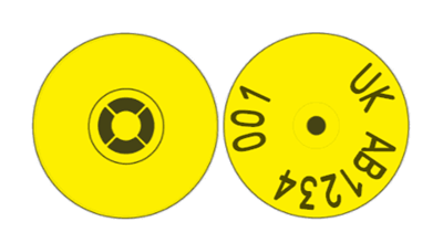 Picture of Scotland Pig Combi 3000® Button | Layout 4