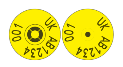 Picture of Scotland Pig Combi 3000® Button | Layout 6