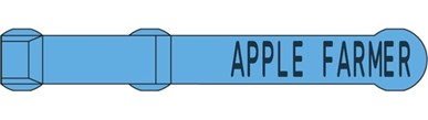 Picture of England and Wales Sheep Management SET Tag | Layout 3