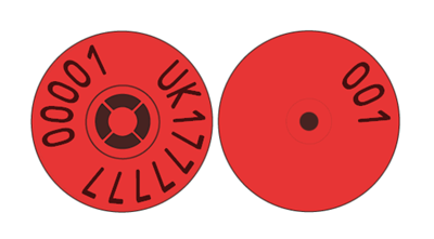 Picture of Northern Ireland Sheep Replacement Visual Combi 3000® Button | Layout 4