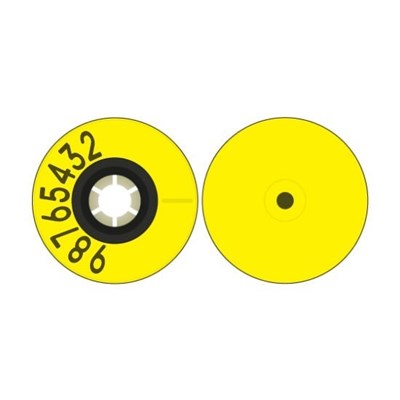 Picture of NI Reusable EID Cattle Tag (Displaying last 8 digits of chip number)