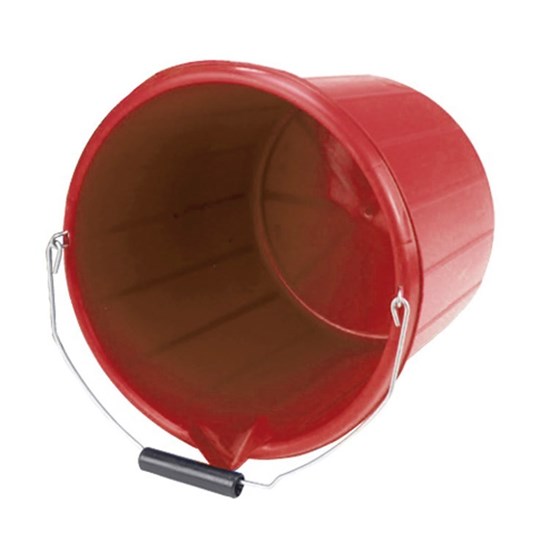 Picture of Hoof Proof Bucket  - 15 l Red
