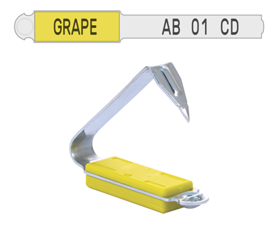 Picture of England and Wales Cattle Metal EID Management Tag | Layout 1