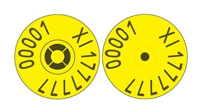 Picture of Northern Ireland Sheep New Run Visual Combi 3000® Button | Layout 1