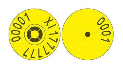 Picture of Northern Ireland Sheep New Run Visual Combi 3000® Button | Layout 4
