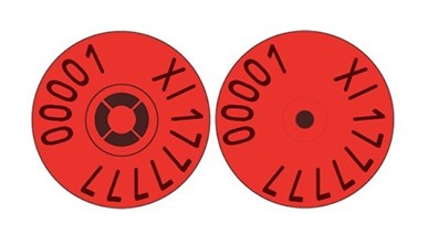 Picture of Northern Ireland Sheep Replacement Visual Combi 3000® Button | Layout 1